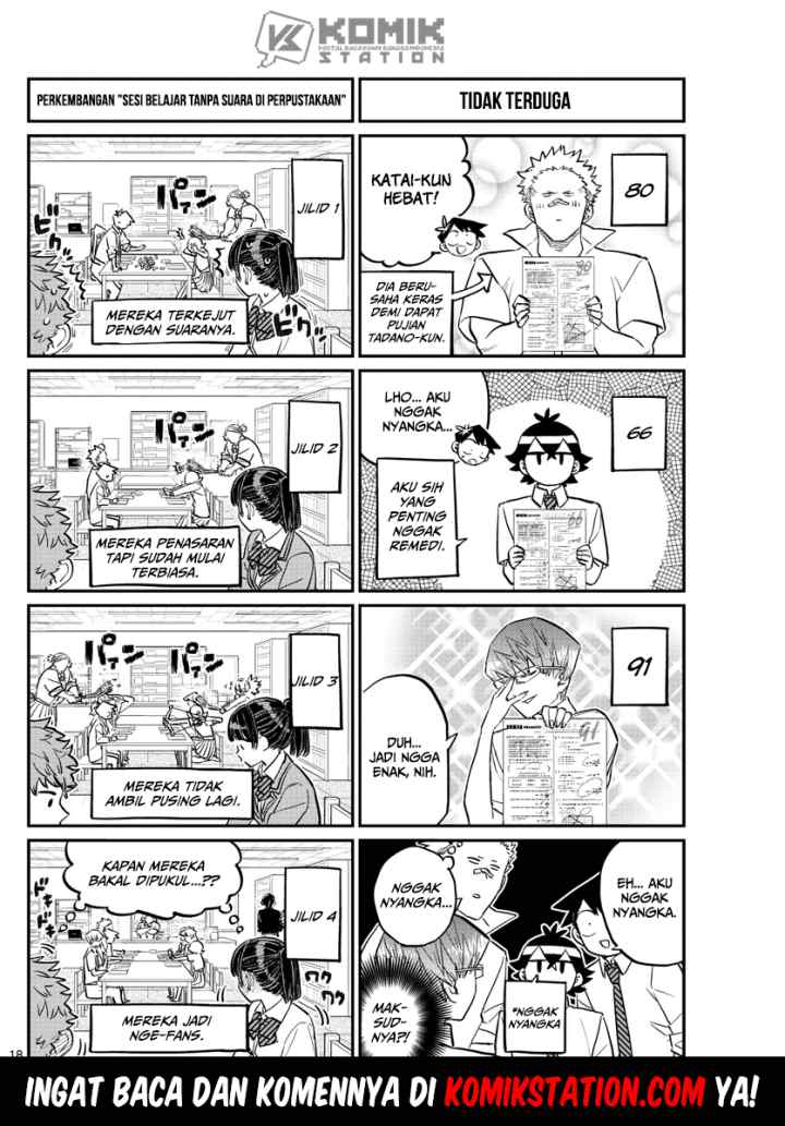 Komi-san wa Komyushou Desu chapter 159 halaman 20