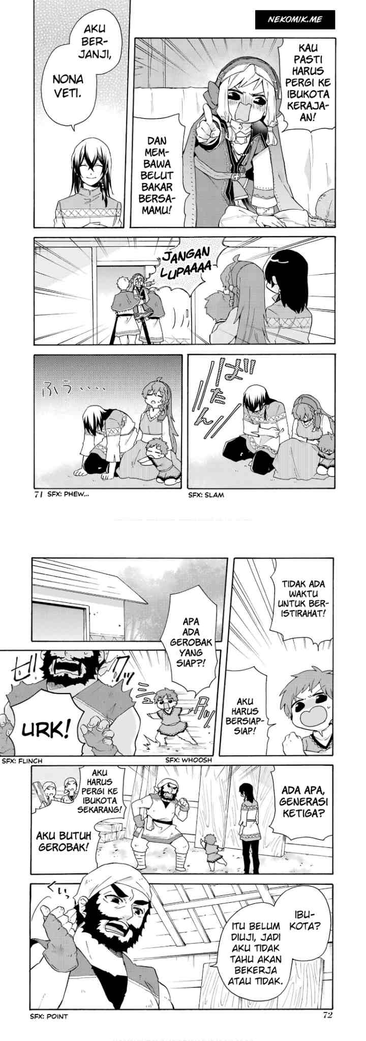 Tada Shiawasena Isekai Kazoku Seikatsu chapter 16 halaman 11