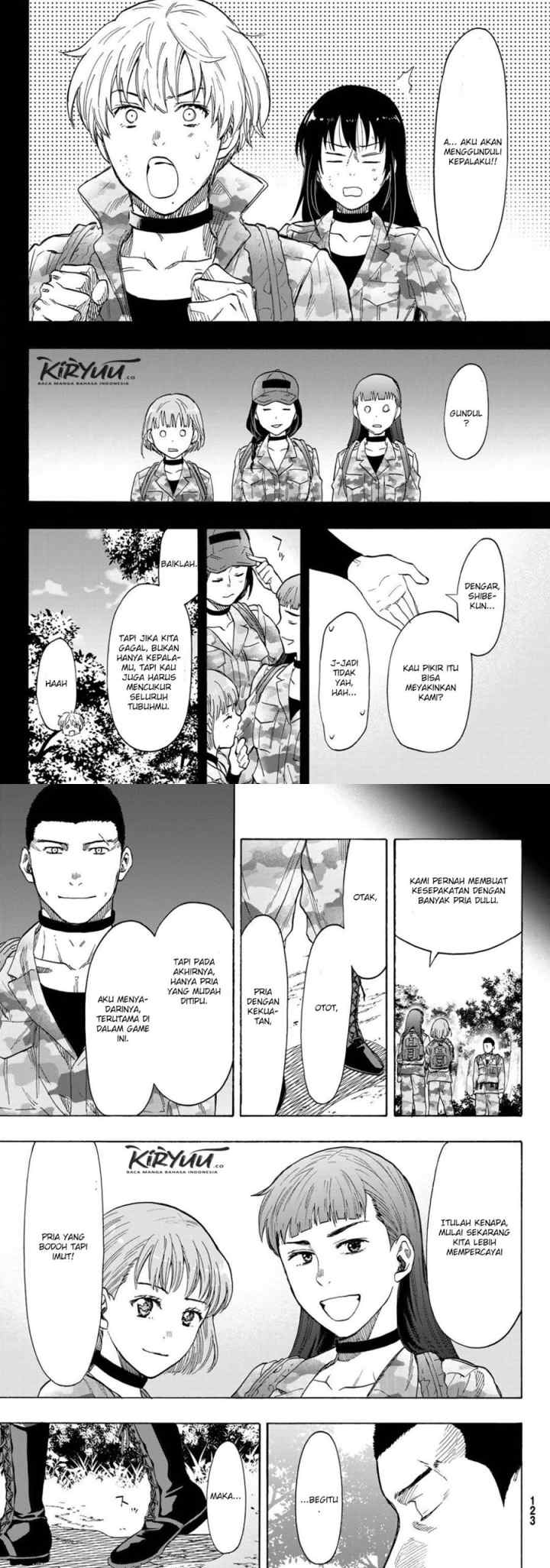 Tomodachi Game chapter 80 halaman 15