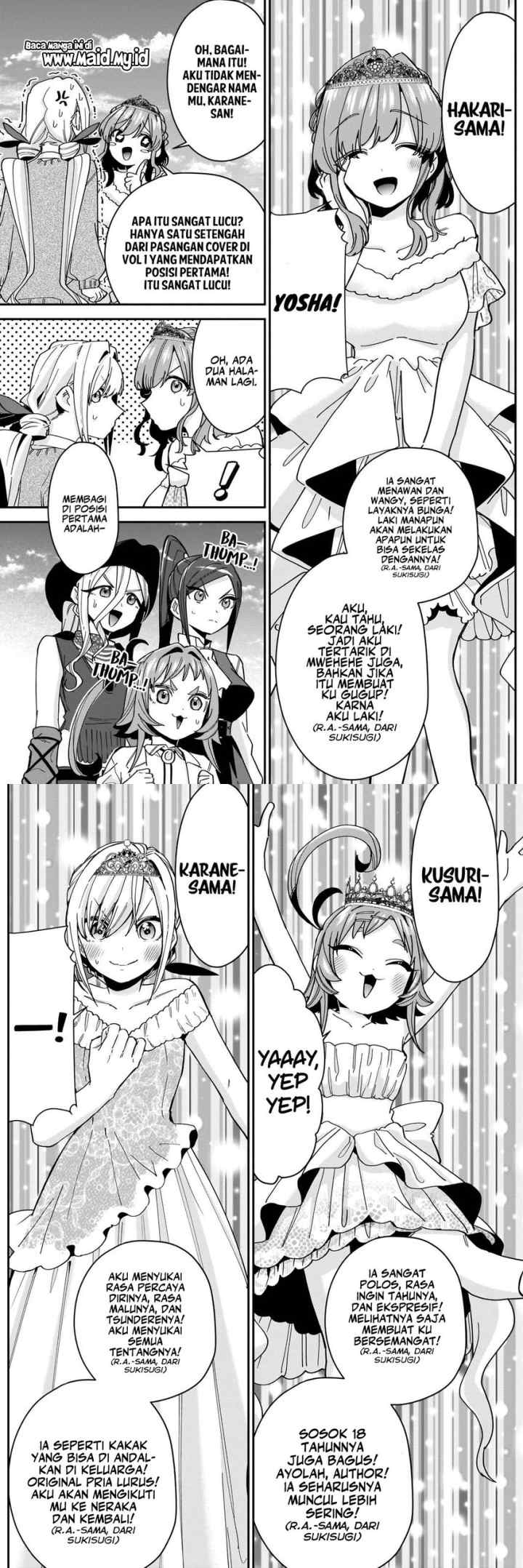 Kimi no Koto ga Dai Dai Dai Dai Daisuki na 100-ri no Kanojo chapter 100 halaman 9