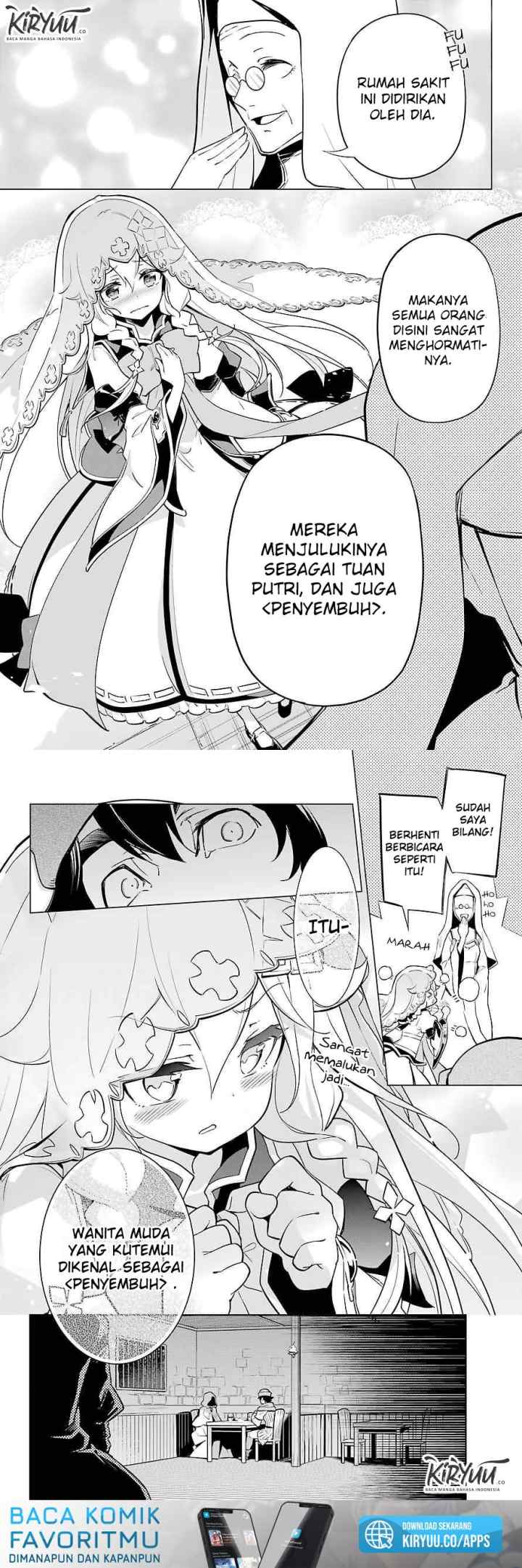 Chichi wa Eiyuu Haha wa Seirei Musume no Watashi wa Tenseisha chapter 24 halaman 9