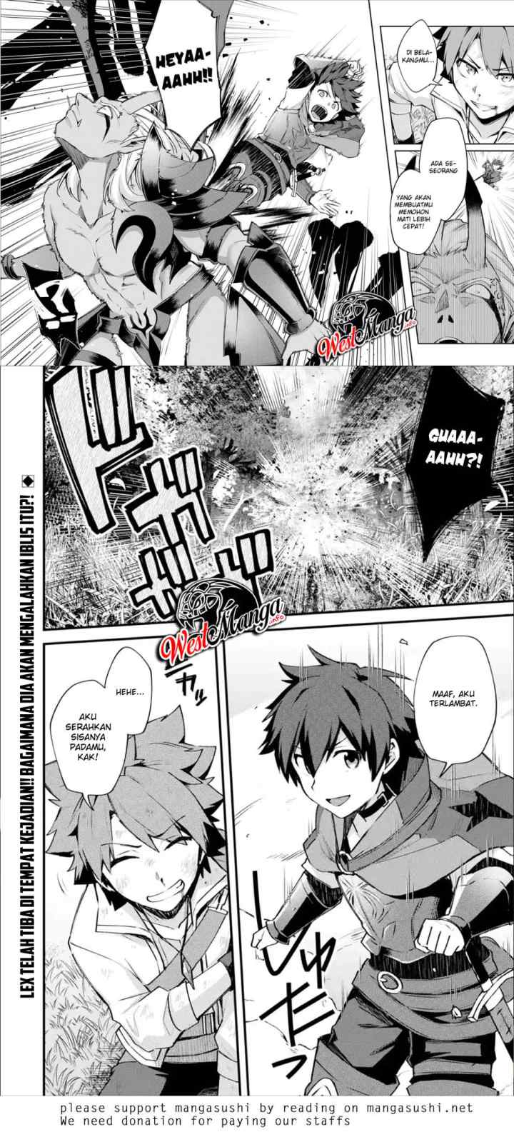 Nido Tensei Shita Shounen wa S Rank Boukensha Toshite Heion ni Sugosu-zense ga kenja de eiyuu datta boku wa raisede wa jimini ikiru chapter 11 halaman 17