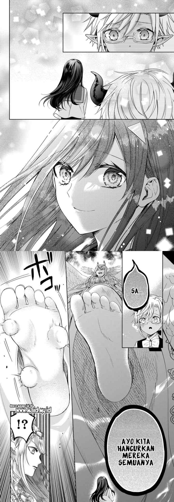 Isekai de Saikyo Mao no Kodomotachi no Mama ni Natchaimashita chapter 37.2 halaman 9