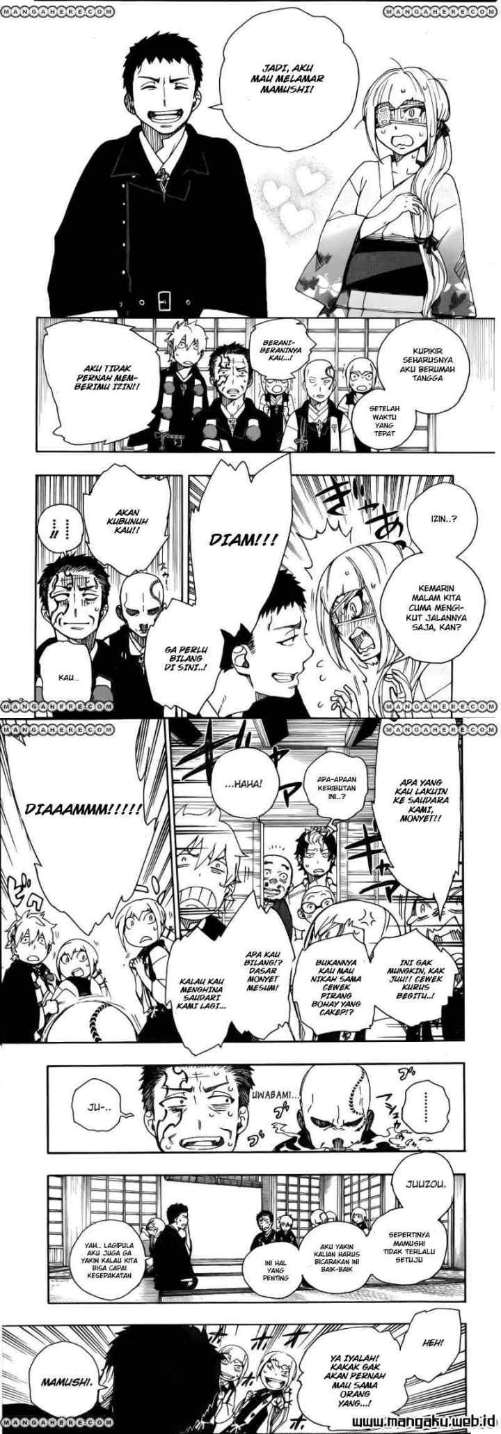 Ao No Exorcist chapter 34 halaman 13