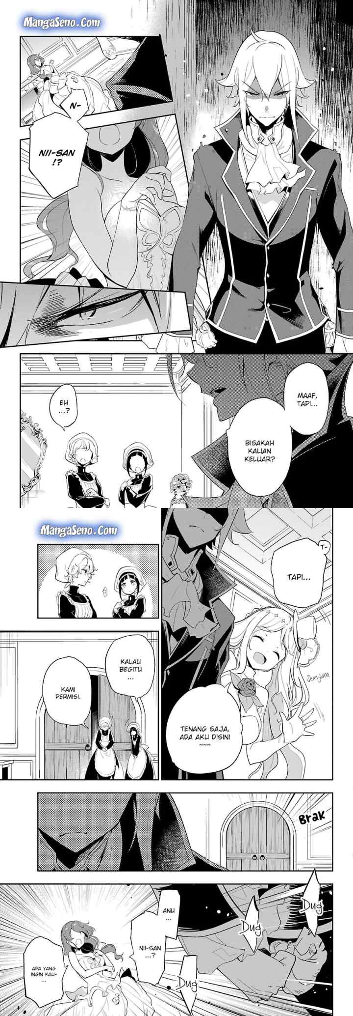 Chichi wa Eiyuu Haha wa Seirei Musume no Watashi wa Tenseisha chapter 13 halaman 7