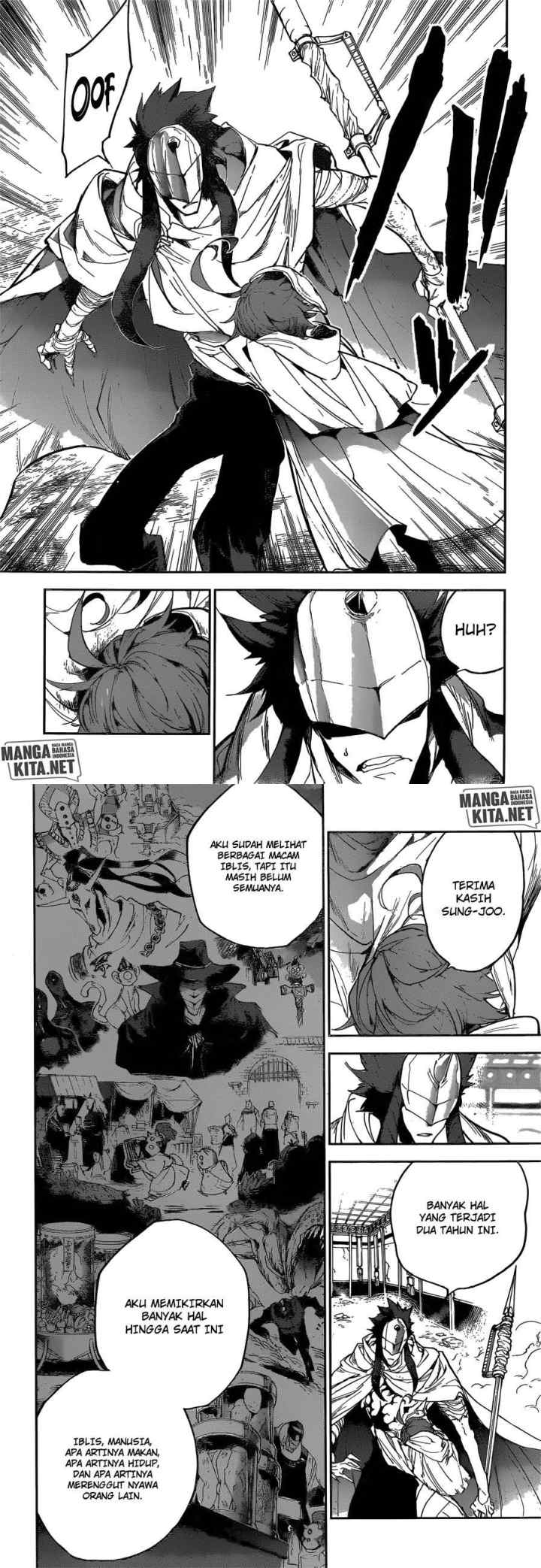 Yakusoku no Neverland chapter 159 halaman 8