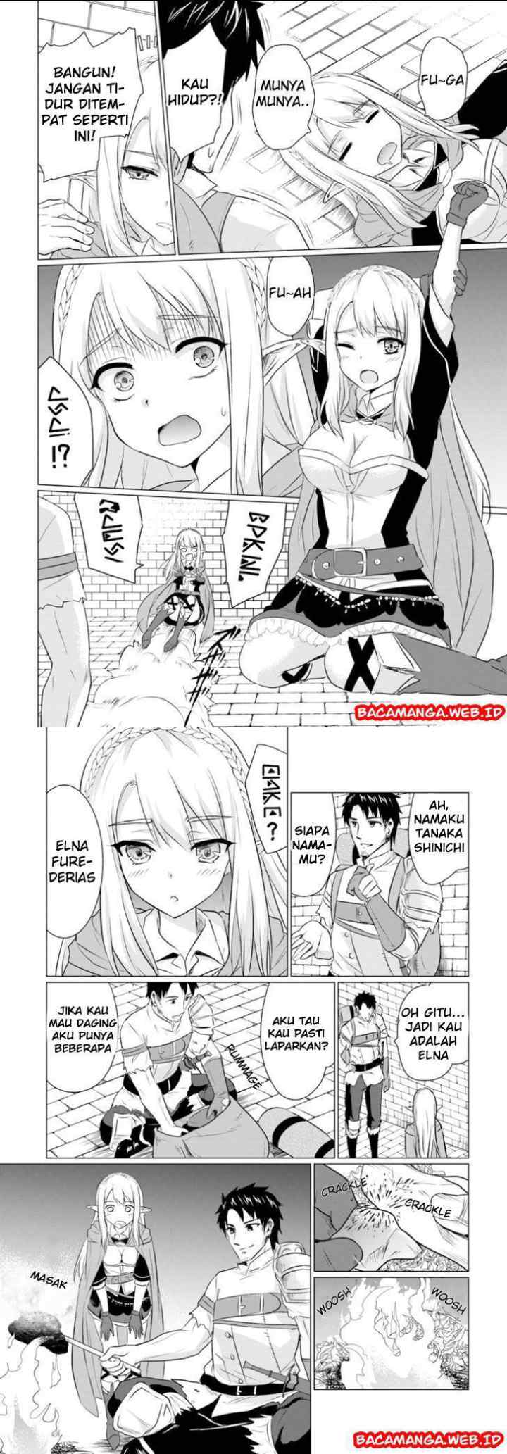 Homeless Tensei: Isekai De Jiyuu Sugiru Majutsu Jisoku Seikatsu chapter 1 halaman 14