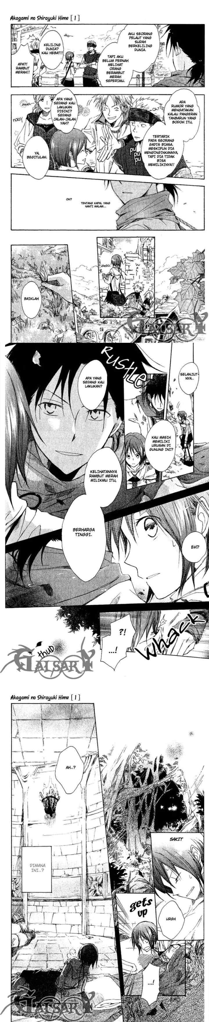 Akagami no Shirayukihime chapter 2 halaman 4
