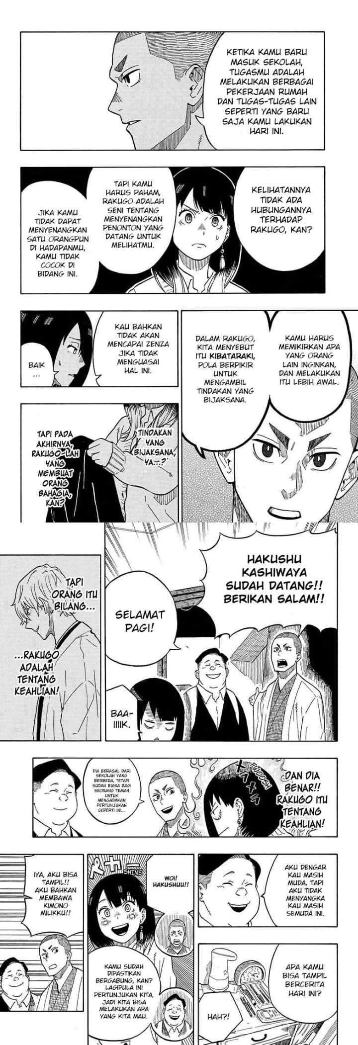 Akane Banashi chapter 6 halaman 6