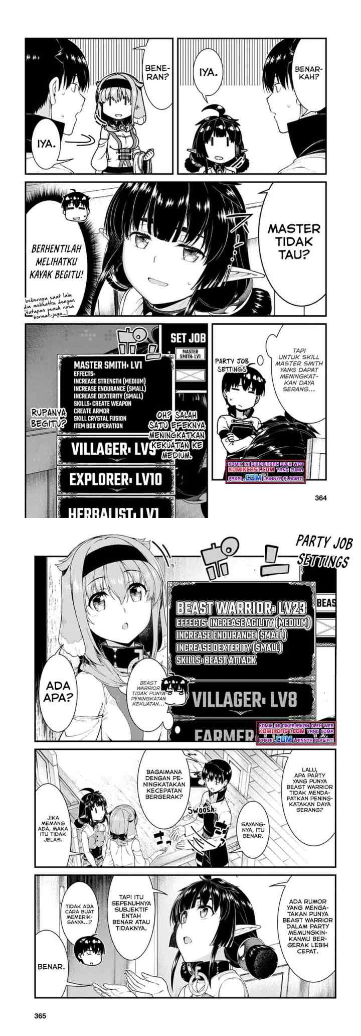 Isekai Meikyuu de Harem wo chapter 54 halaman 5