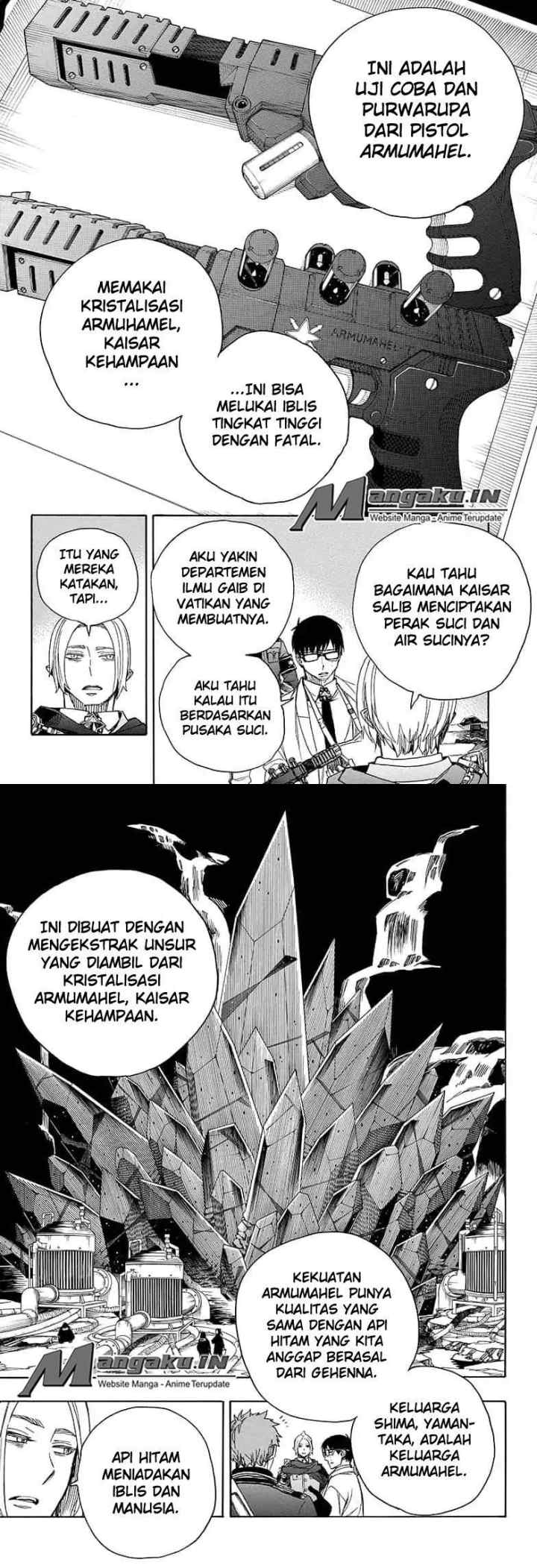 Ao No Exorcist chapter 110 halaman 7