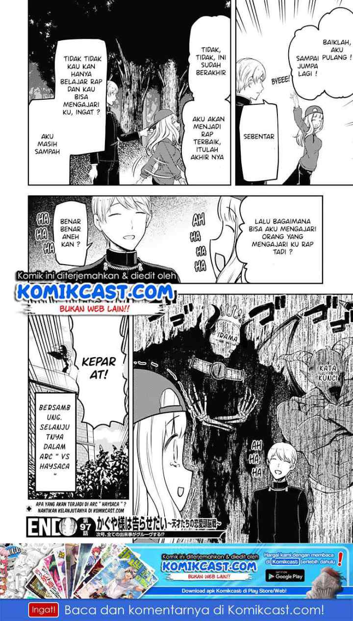 Kaguya-sama wa Kokurasetai: Tensai-tachi no Renai Zunousen chapter 107 halaman 19
