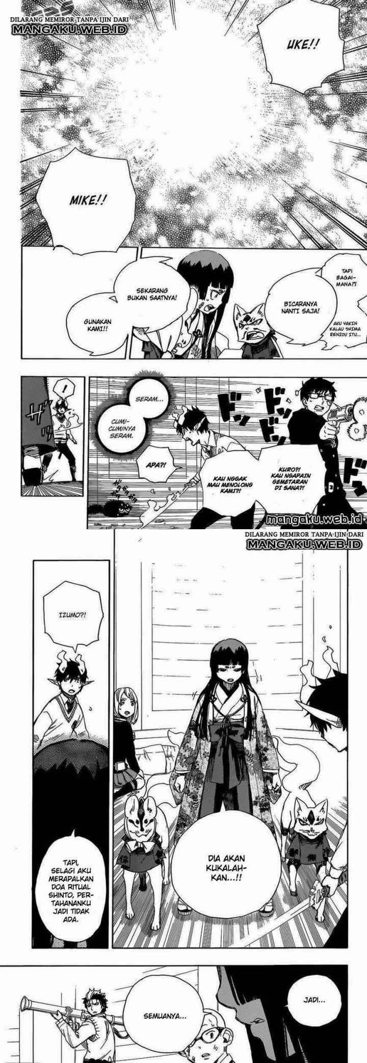 Ao No Exorcist chapter 62 halaman 9