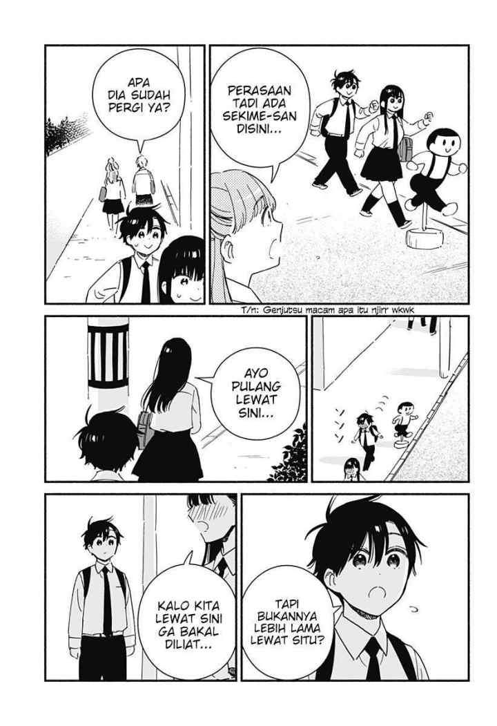 Sekimen Shinaide Sekime-san (Serialization) chapter 16 halaman 10