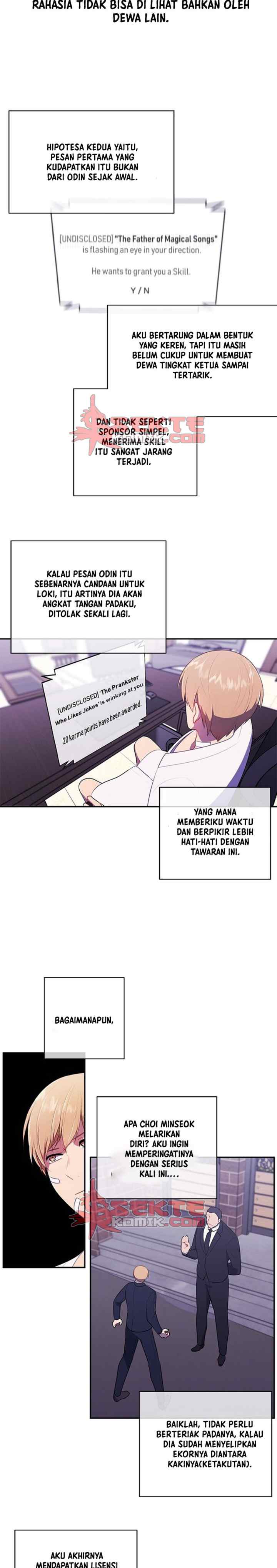 I'm Alone In The Novel chapter 15 halaman 8