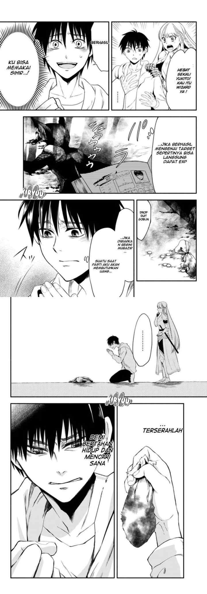 Isekai Man Chikin - HP 1 no Mama de Saikyou Saisoku Danjon Kouryaku chapter 4 halaman 6
