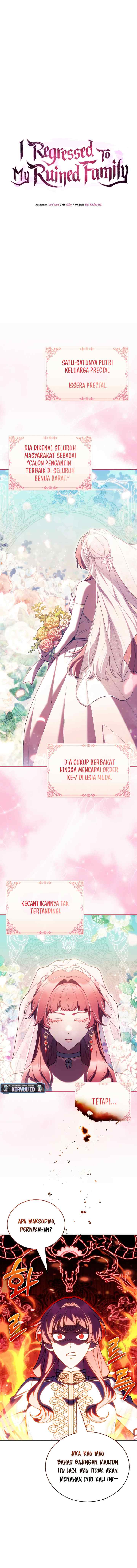 I Regressed to My Ruined Family chapter 74 halaman 7