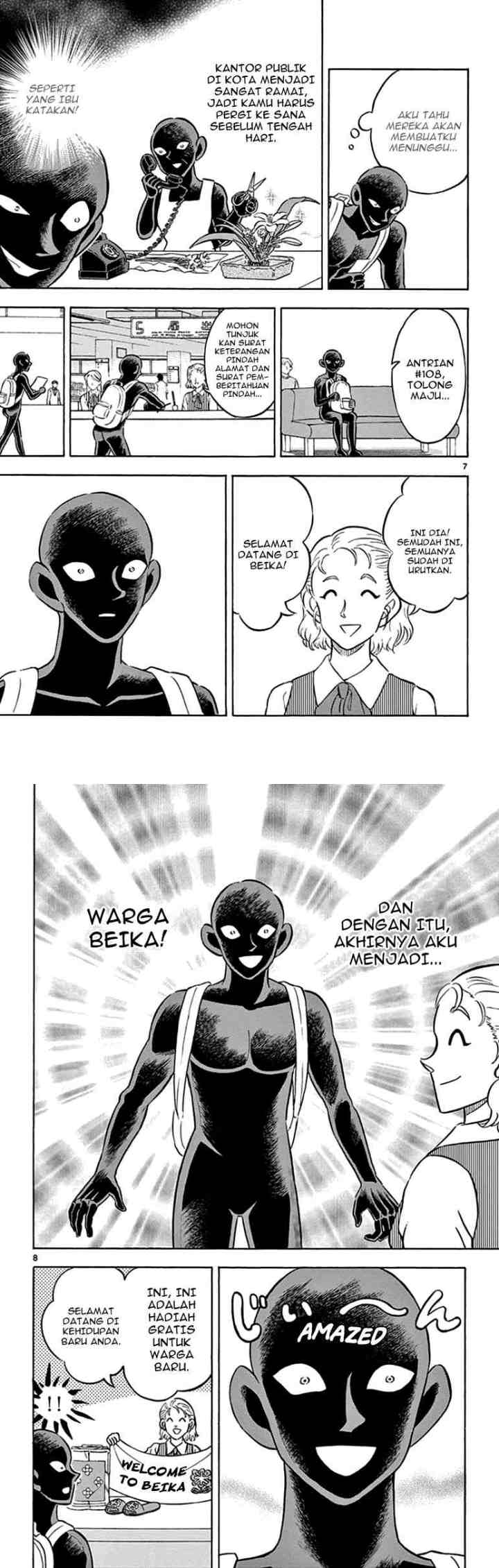 Detective Conan: Hannin no Hanzawa-san chapter 4 halaman 4