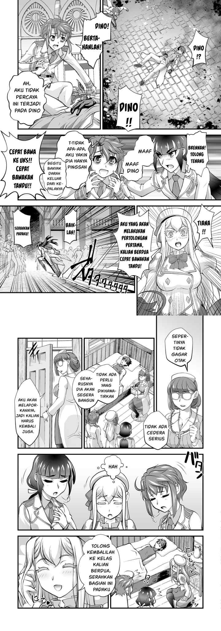 Kuchidome no Gohoubi wa Dansou Otome To Ichaero Desu! chapter 13 halaman 9