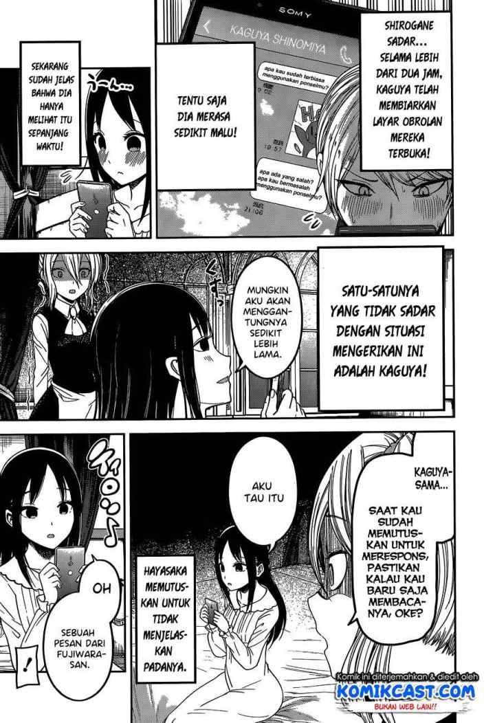 Kaguya-sama wa Kokurasetai: Tensai-tachi no Renai Zunousen chapter 102 halaman 8