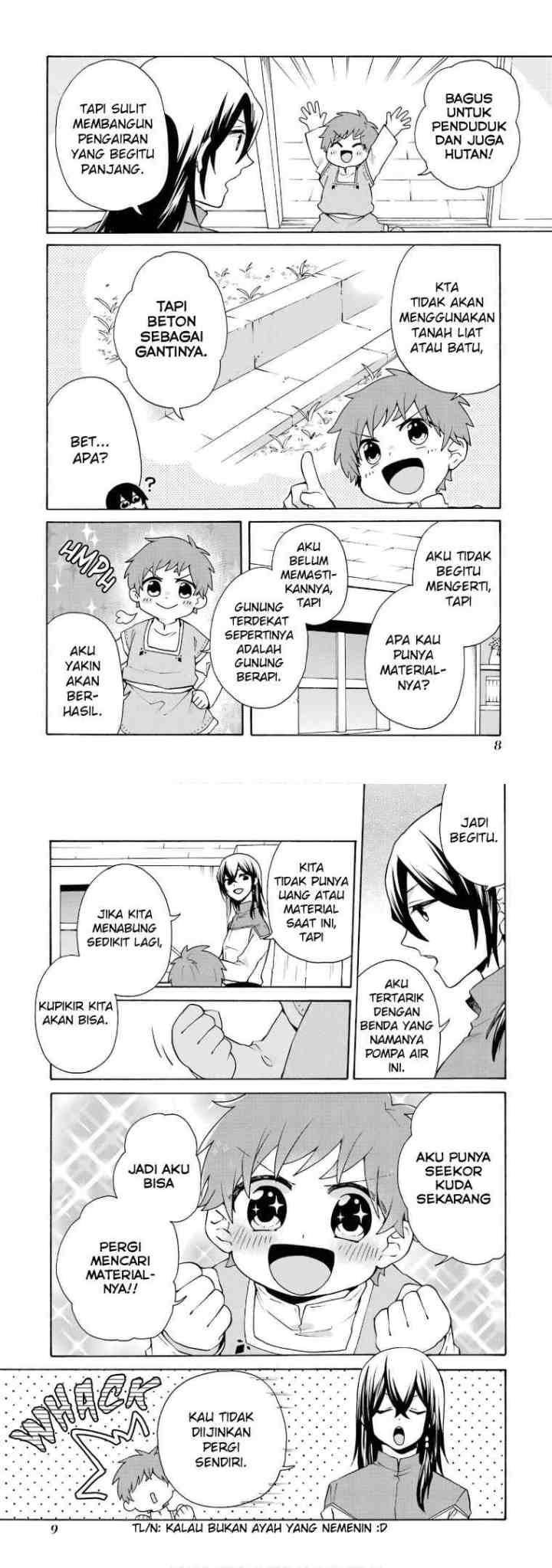 Tada Shiawasena Isekai Kazoku Seikatsu chapter 21 halaman 6