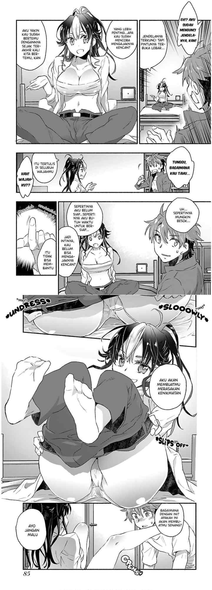 Yankee Musume ni Natsukarete Kotoshi mo Juken ni Shippai Shisou Desu chapter 3 halaman 8