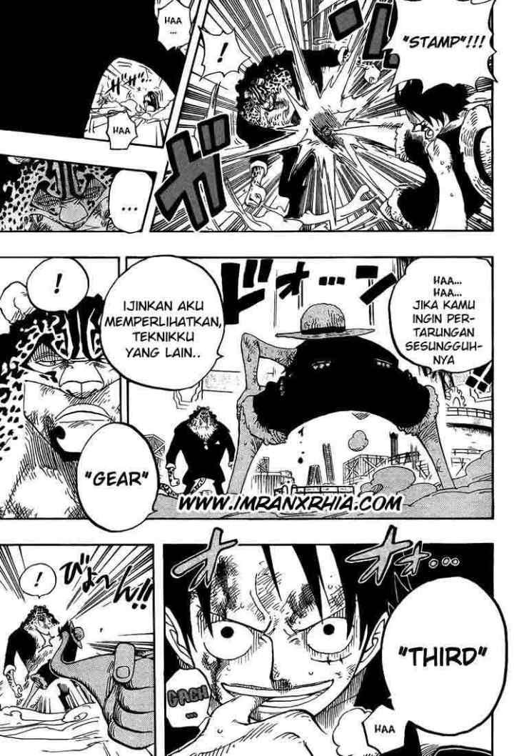 One Piece chapter 421 halaman 14