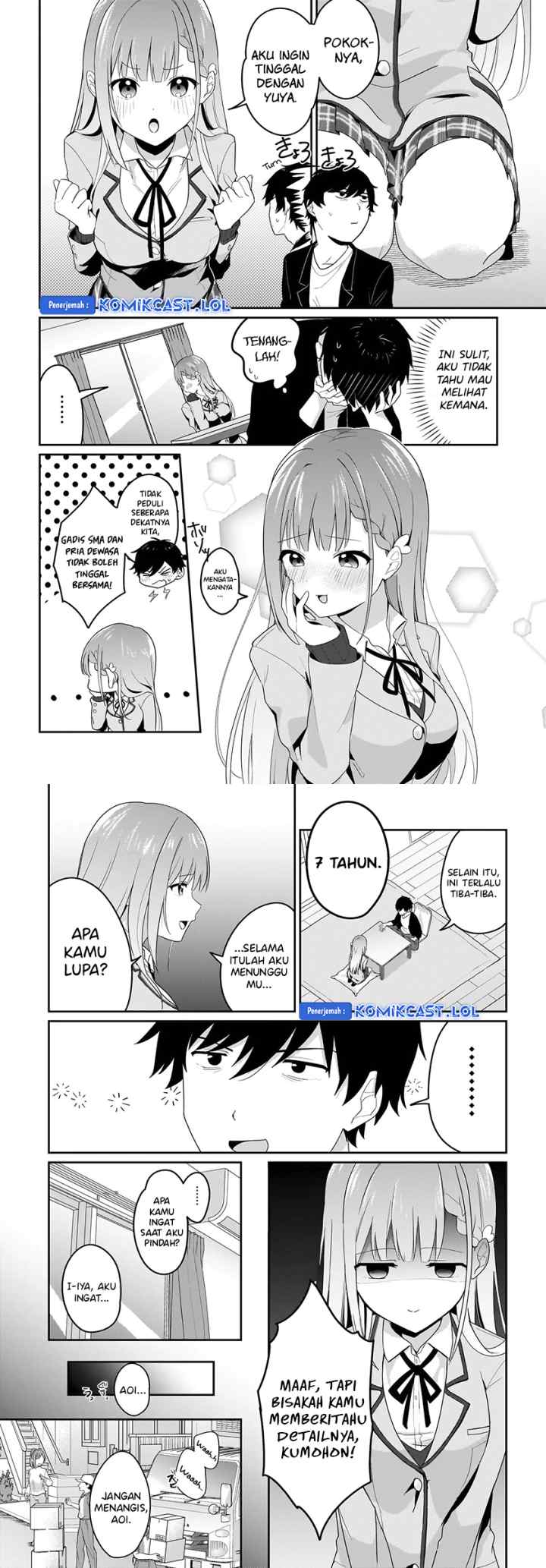 Kutabire Salarymen no Ore, 7nenburi ni Saikai shita Bishoujo JK to Dosei wo Hajimaru chapter 1 halaman 4