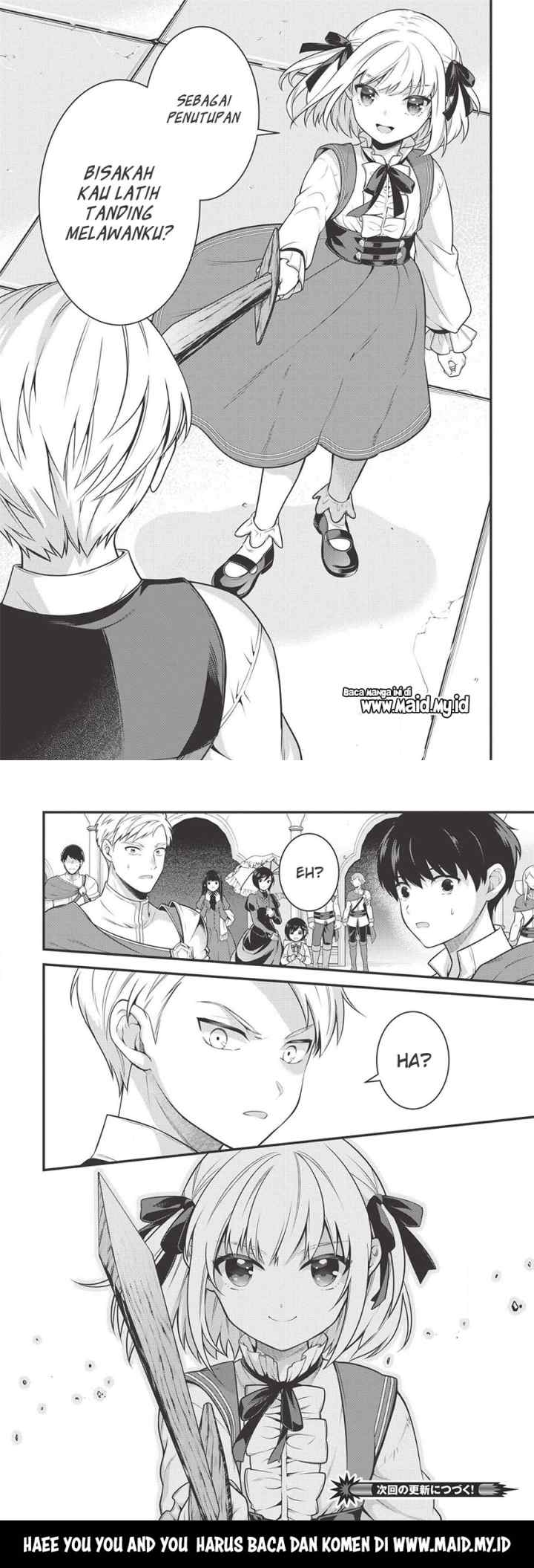 Eiyuu-ou, bu o Kiwameru tame tensei su - Soshite, Sekai Saikyou no Minarai Kishi ♀~ chapter 2 halaman 15