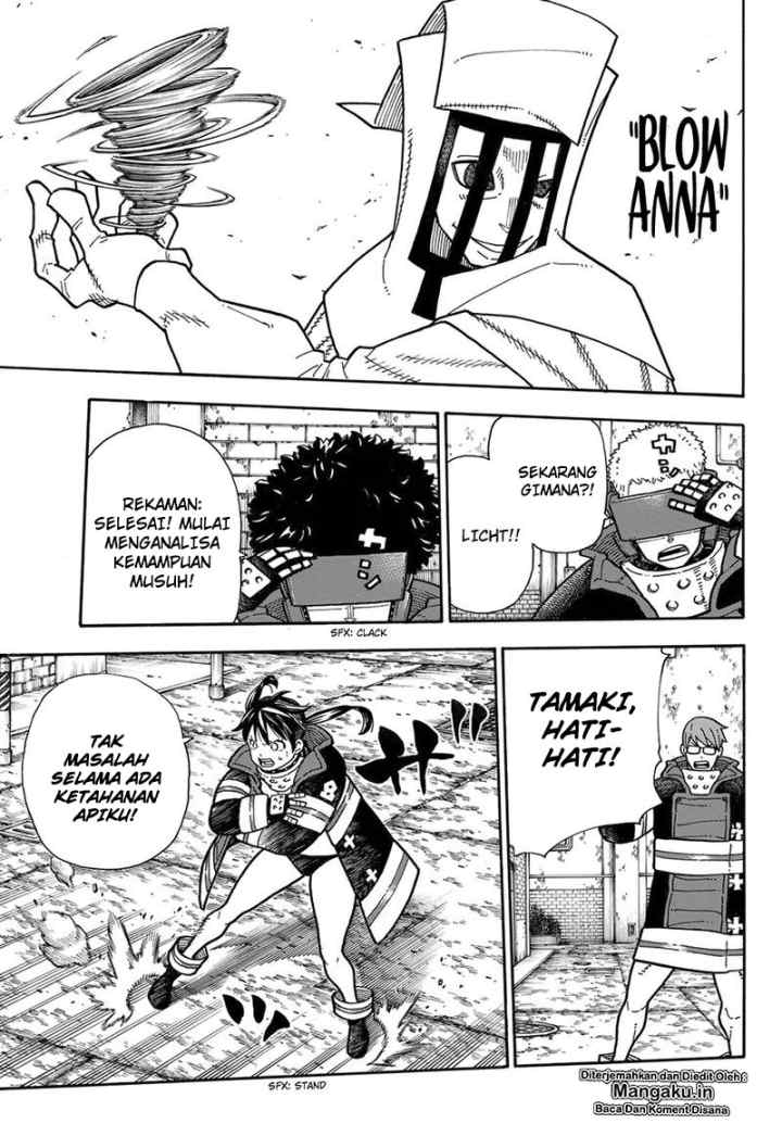 Enen no Shouboutai chapter 186 halaman 8