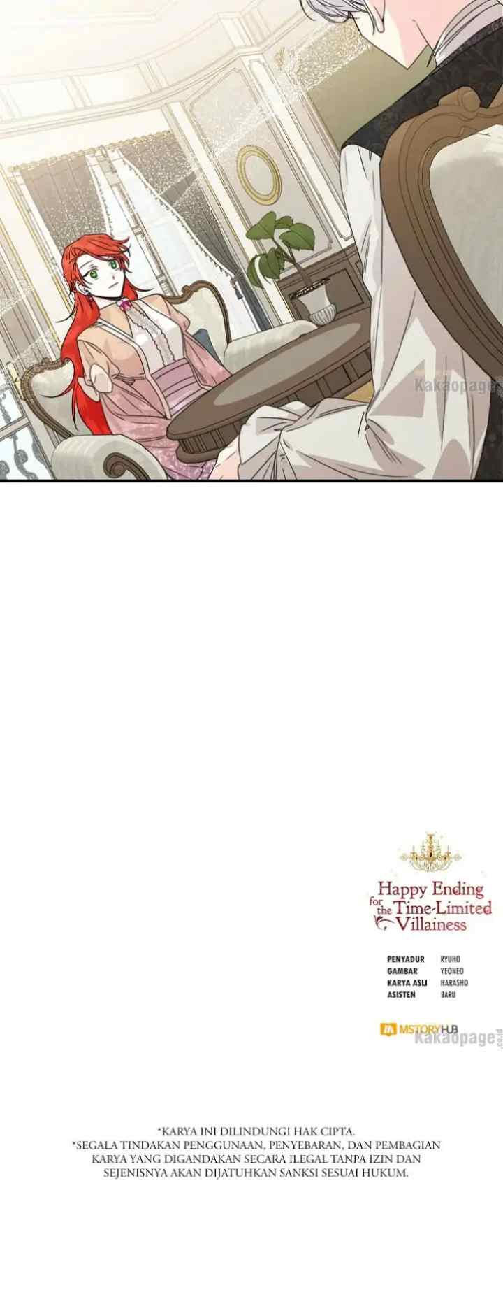 Happy Ending for the Time-Limited Villainess chapter 46 halaman 19