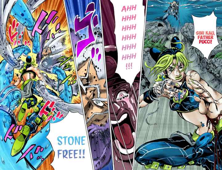 JoJo no Kimyou na Bouken - Stone Ocean chapter 155 halaman 13