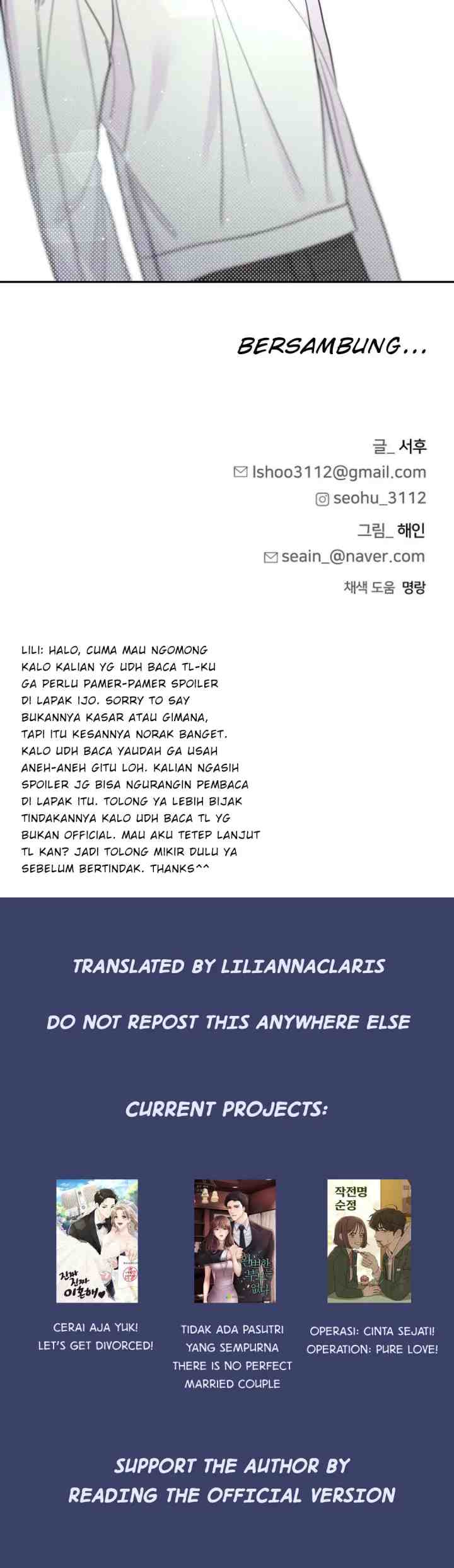 Really Truly Getting a Divorce chapter 31 halaman 15