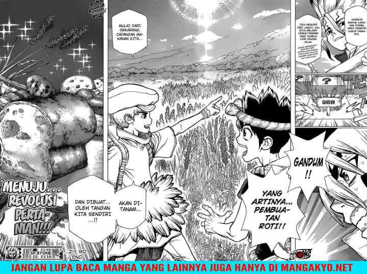 Dr. Stone chapter 90 halaman 13