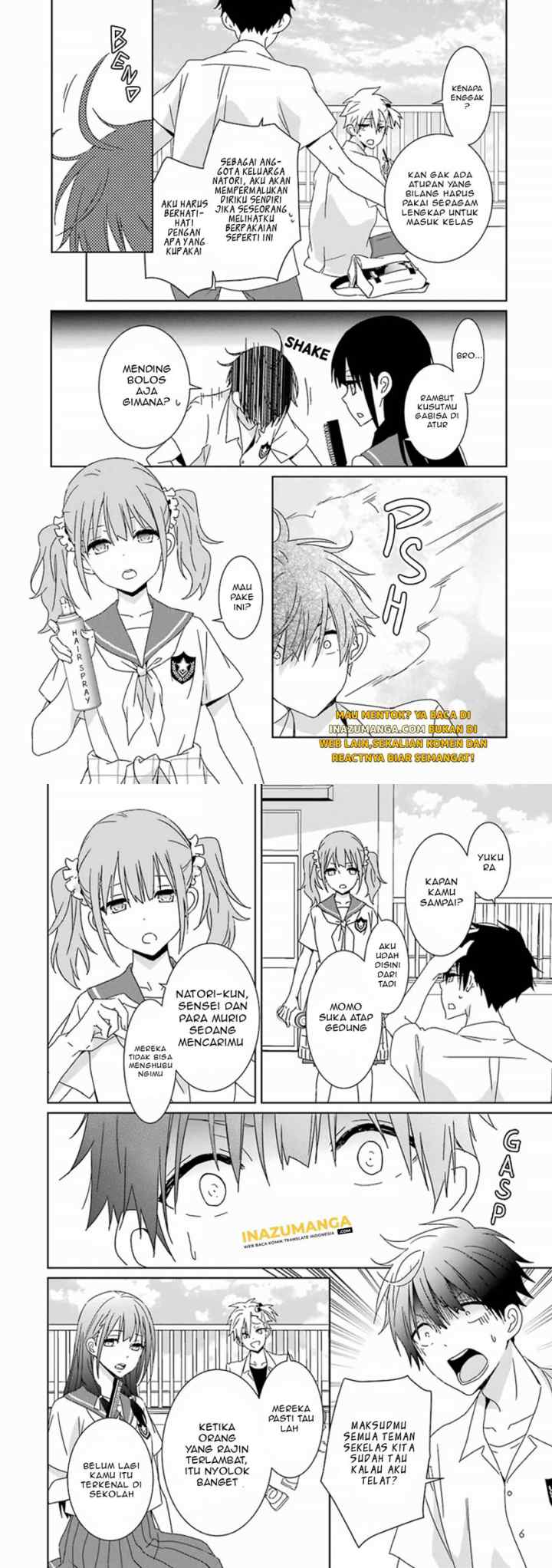 Mitsuru Bocchan wa Bocchi chapter 6 halaman 8