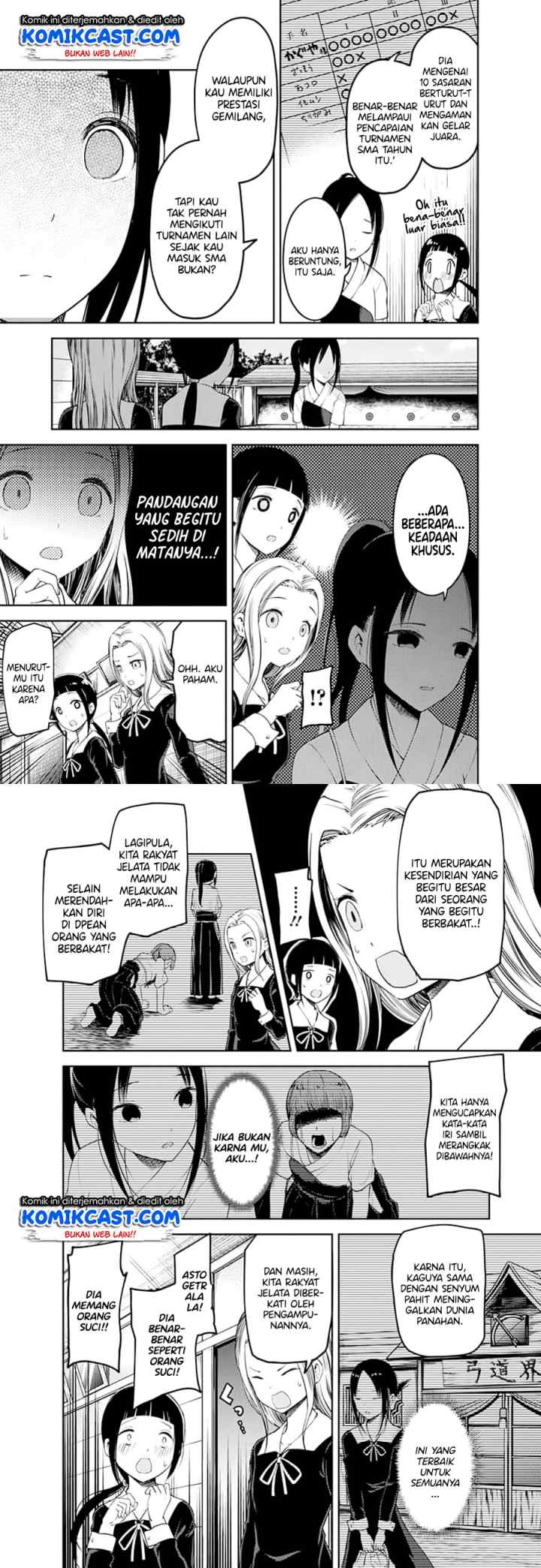 Kaguya-sama wa Kokurasetai: Tensai-tachi no Renai Zunousen chapter 116 halaman 4
