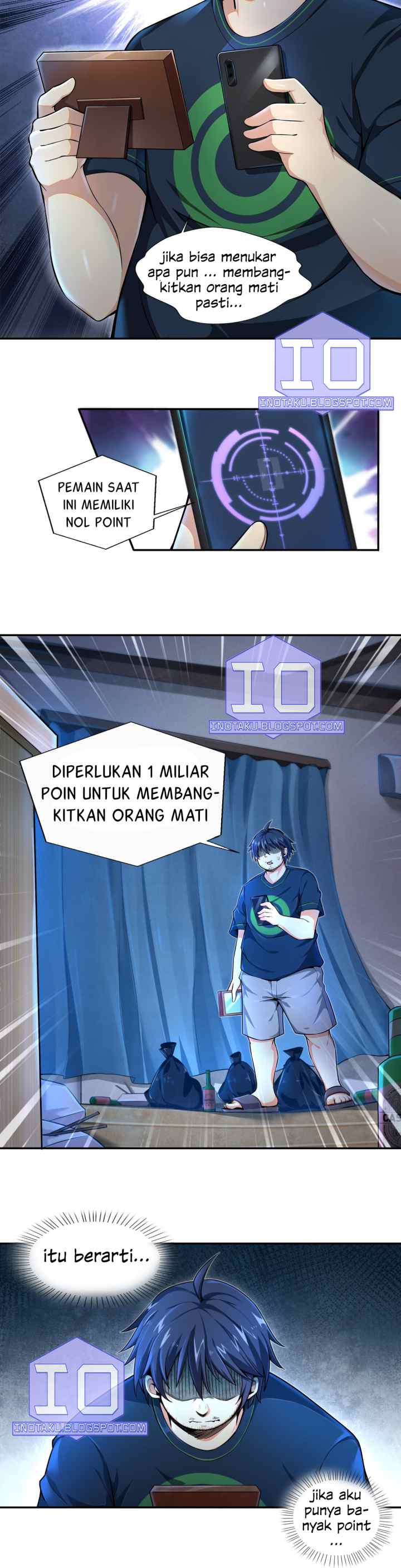 Target 1 billion points! Open the ultimate game of second life! chapter 1.1 halaman 15