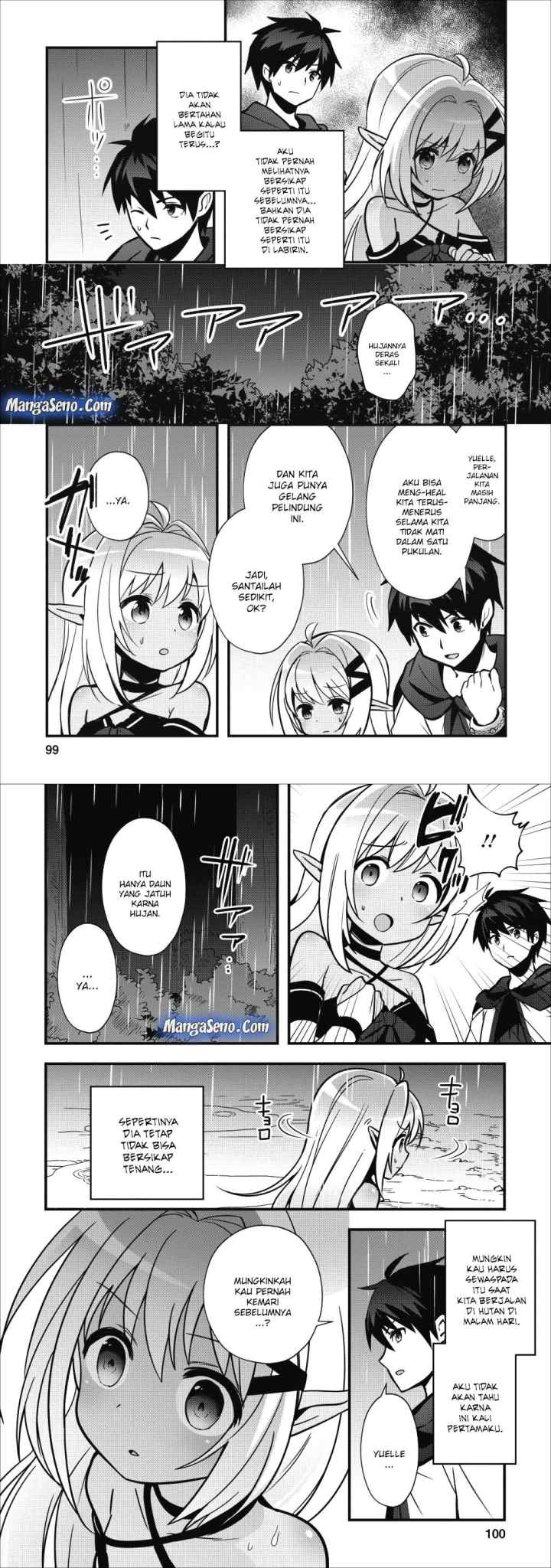 Isekai no Meikyuu Toshi de Chiyu Mahoutsukai Yattemasu chapter 9 halaman 7