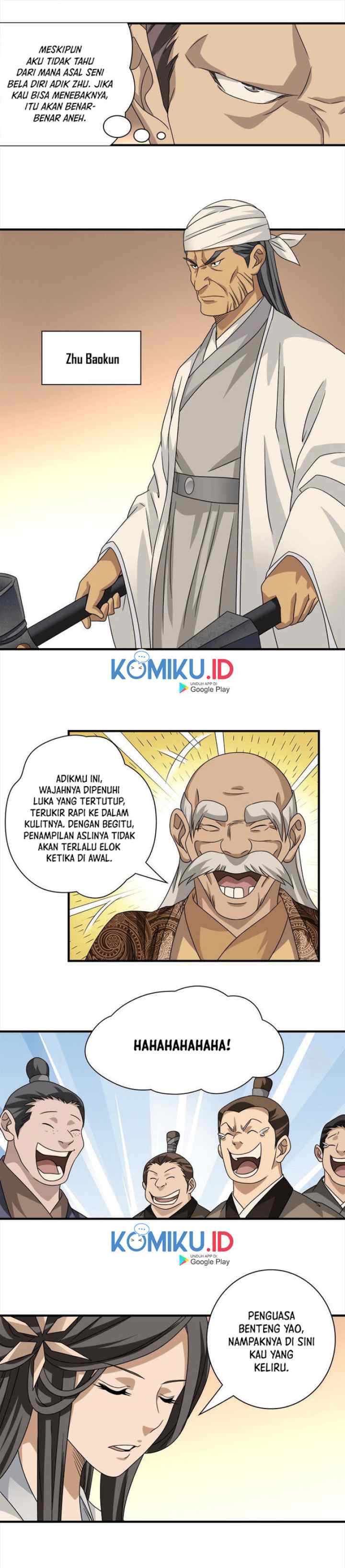Demi-Gods and Semi-Devils chapter 74 halaman 17