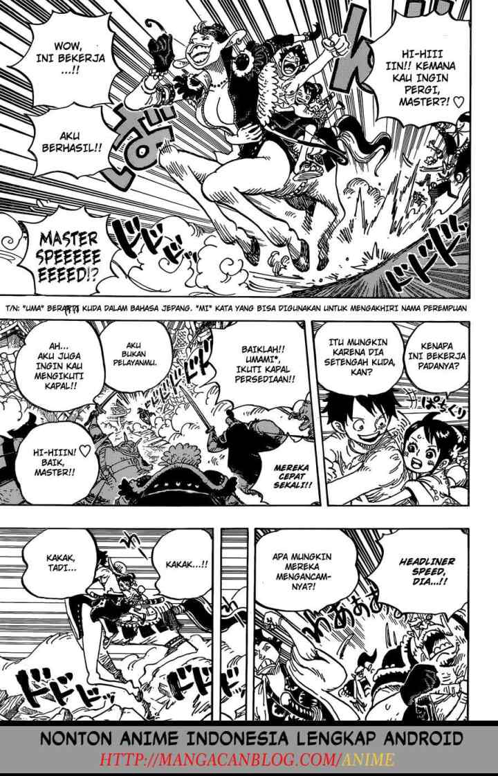 One Piece chapter 918 halaman 4