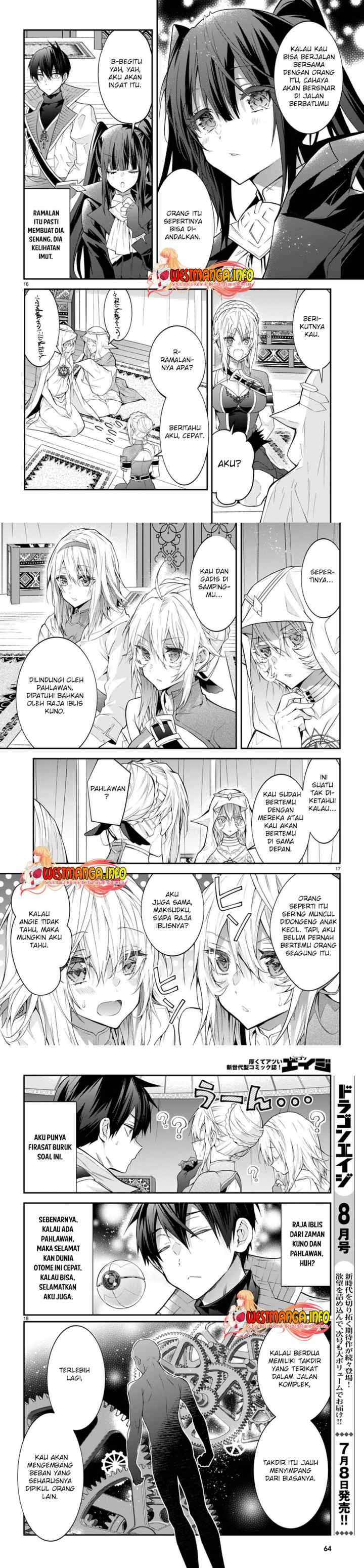 Otome Game Sekai wa Mob ni Kibishii Sekai Desu chapter 44 halaman 7