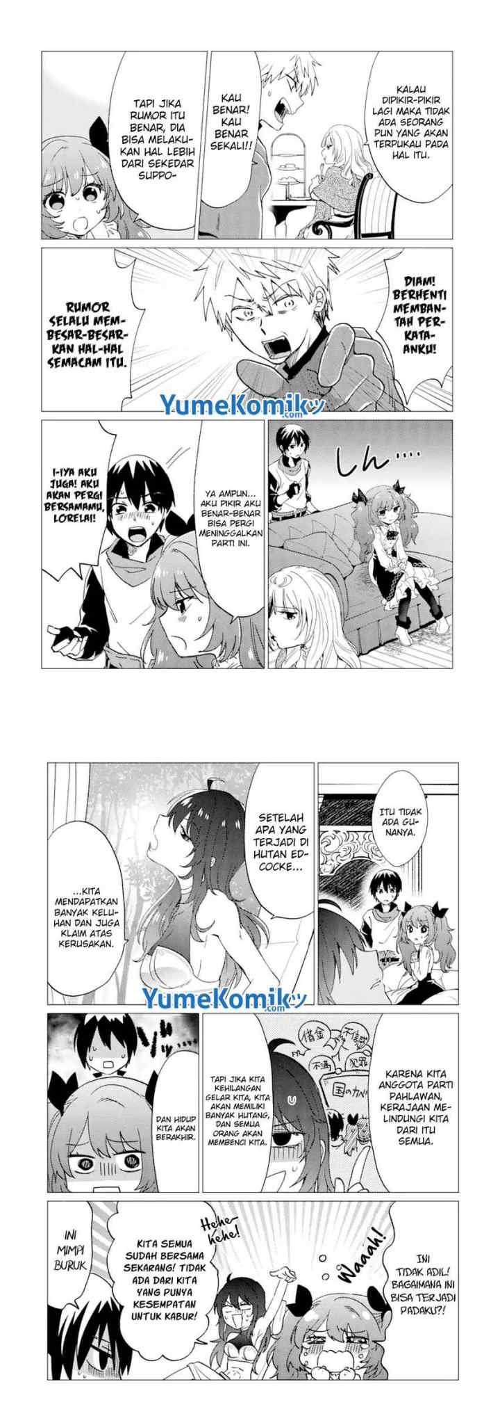 Yuusha Party wo Tsuihou sareta Ore daga, Ore kara Sudattekureta you de Ureshii. ……nanode Dai Seijo, Omae ni Ottekorarete wa Komaru no daga? chapter 24 halaman 7