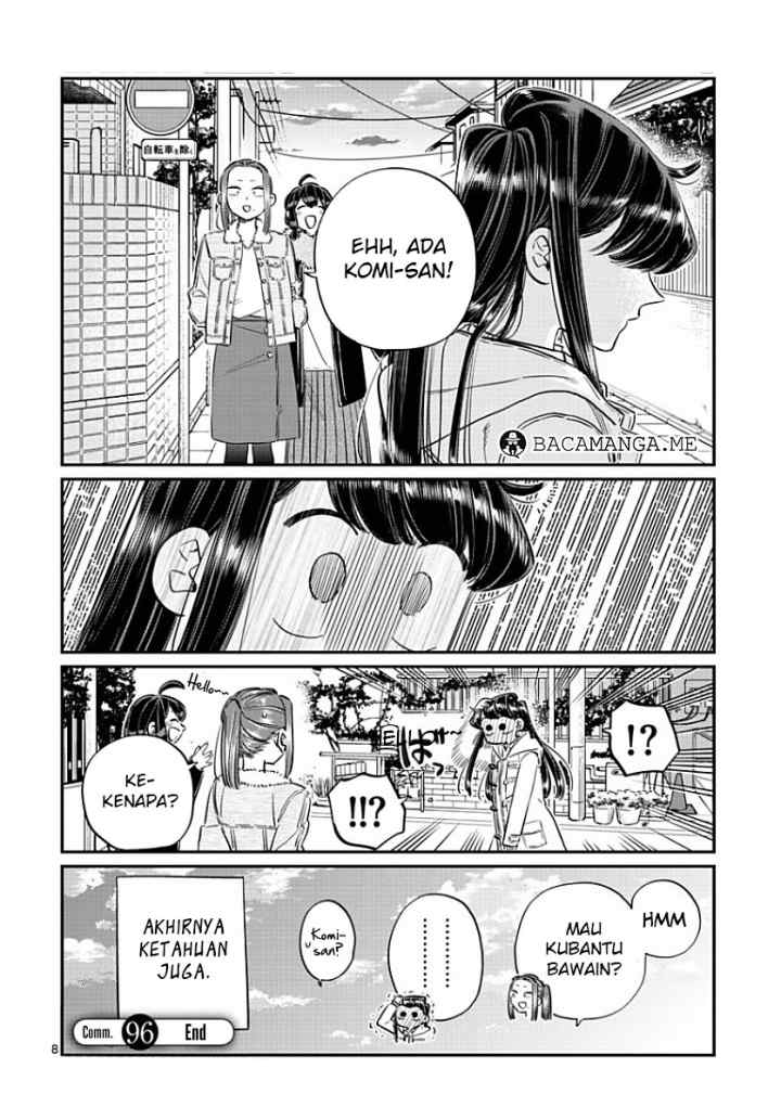 Komi-san wa Komyushou Desu chapter 96 halaman 8