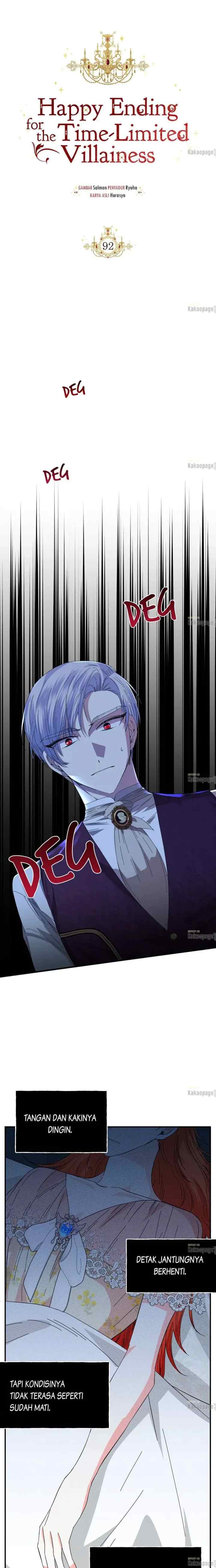 Happy Ending for the Time-Limited Villainess chapter 92 halaman 15