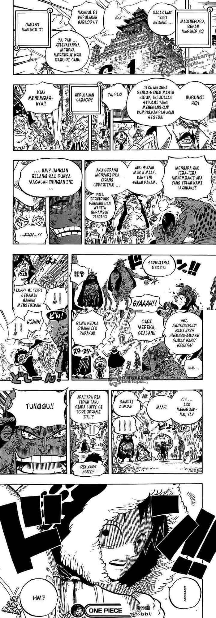 One Piece chapter 598 halaman 11