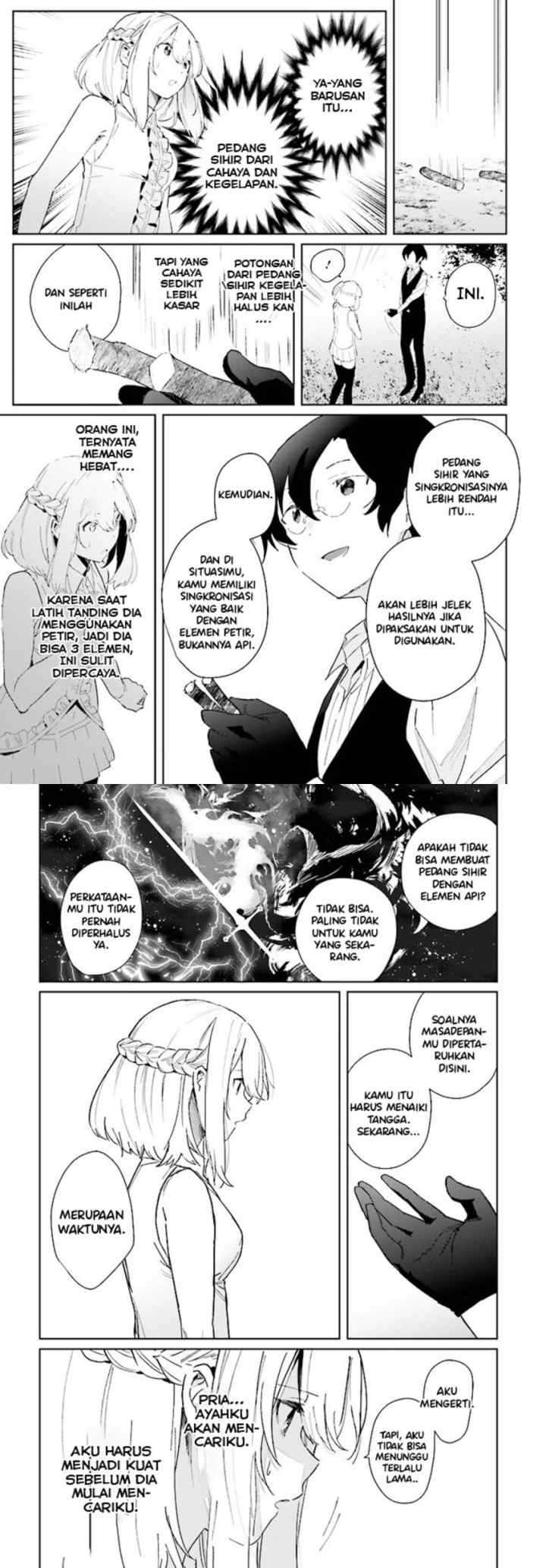 Henkyou Toshi no Ikuseisha Hajimari no Kaminari Hime chapter 3.2 halaman 4