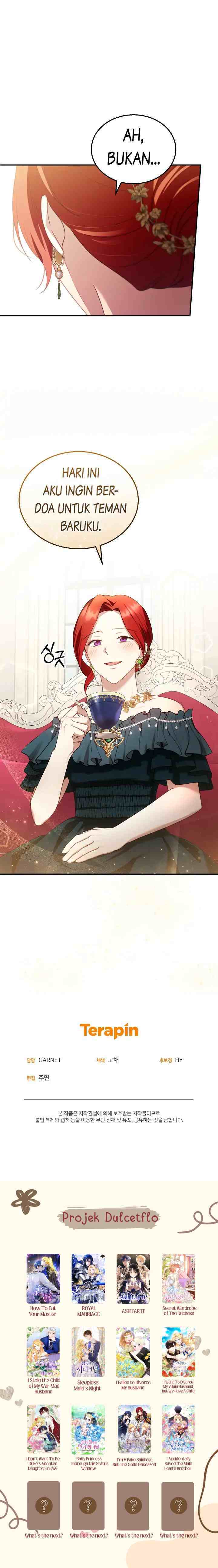 I Am Trying To Divorce My Villain Husband, But We Have A Child chapter 35 halaman 12