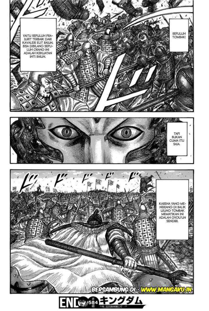 Kingdom chapter 584 halaman 19