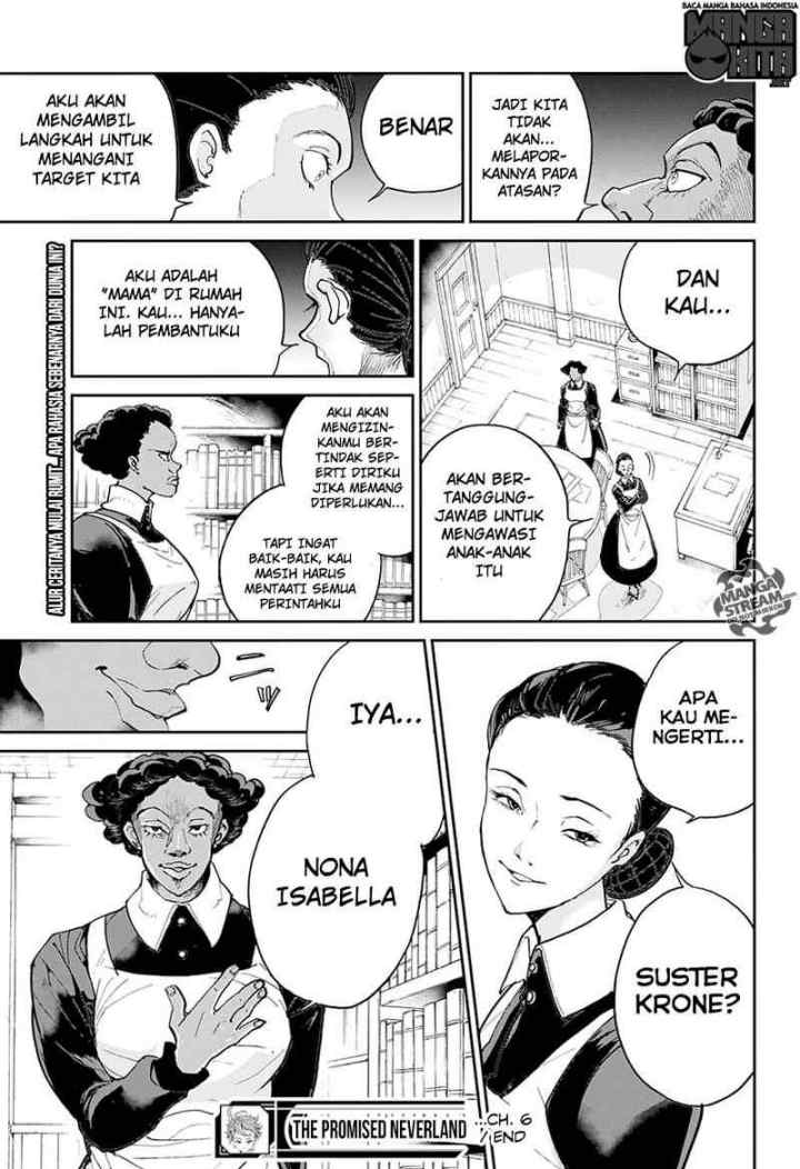 Yakusoku no Neverland chapter 6 halaman 20