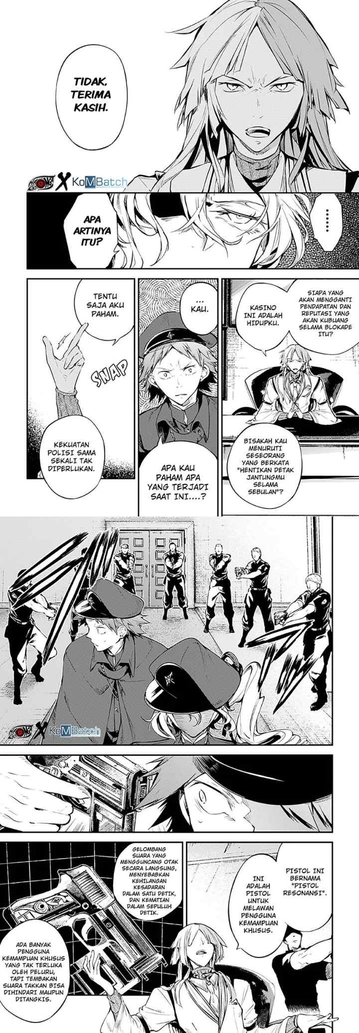 Bungou Stray Dogs chapter 72 halaman 12